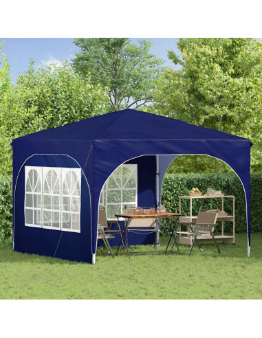 Tenda per feste a pop-up 290 x 290 x 245 cm Blu