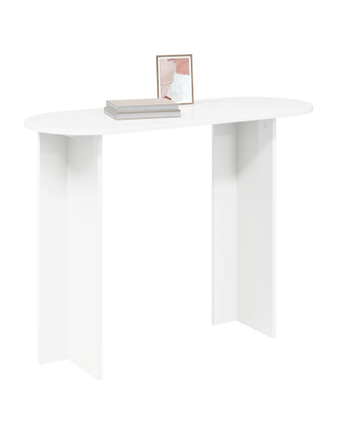 Tavolo consolle Bianco 100 x 39,5 x 75 cm Legno ingegnerizzato