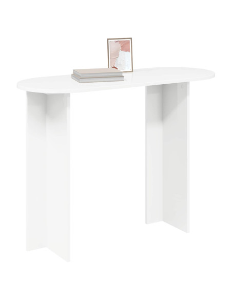 Tavolo consolle Bianco 100 x 39,5 x 75 cm Legno ingegnerizzato