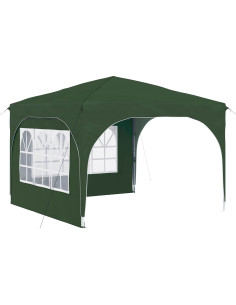 Tenda per feste a pop-up 290 x 290 x 245 cm Verde 2