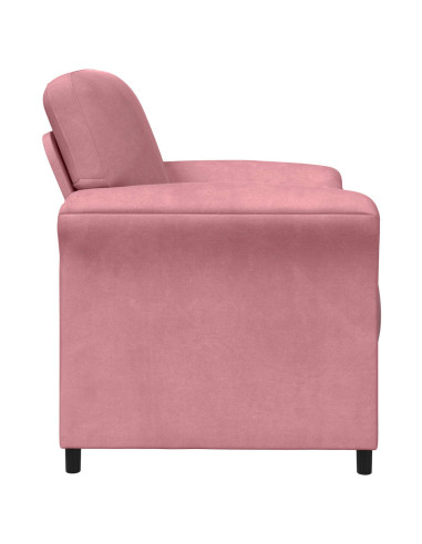 Divano 1 posto Rosa 88 x 83 x 95 cm Velluto