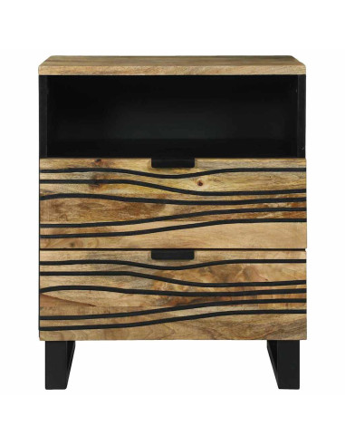 Armadio da Notte con cassetto Marrone 50 x 33 x 62 cm