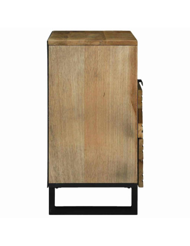 Armadio da Notte con cassetto Marrone 50 x 33 x 62 cm