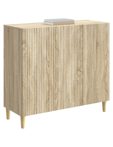 Credenza Rovere Sonoma 89 x 34,5 x 80 cm Legno ingegnerizzato