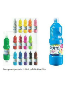 FLACONE 1000ML TEMPERA ROSSO VERM 2