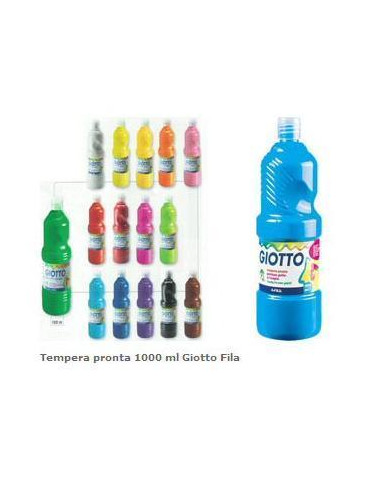 FLACONE 1000ML TEMPERA MARRONE