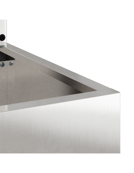 Schermo per privacy in giardino Floreale Argento 50 x 140 cm