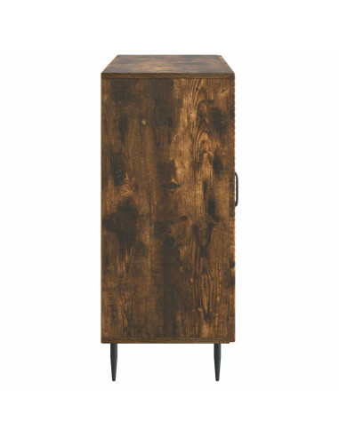 Credenza Rovere Fumo 89 x 34,5 x 80 cm Legno ingegnerizzato
