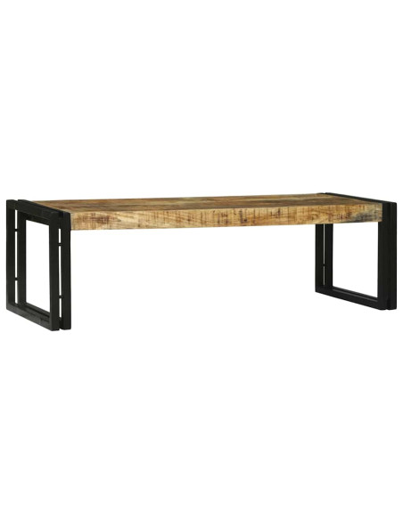 Tavolino da salotto 2 pcs Marrone Legno di mango massello
