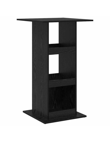 Tavolo da bar Rovere Nero 60 x 60 x 100 cm Legno multistrato
