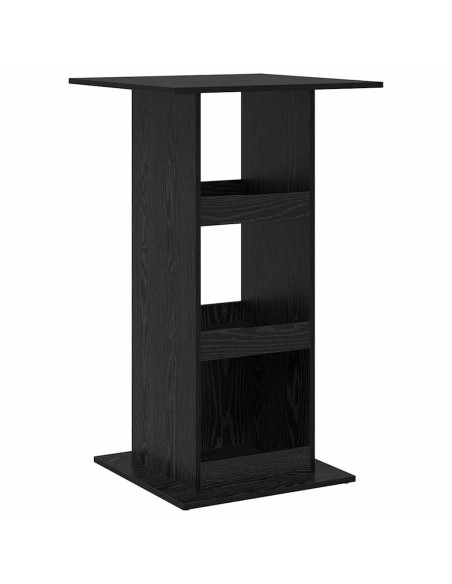 Tavolo da bar Rovere Nero 60 x 60 x 100 cm Legno multistrato