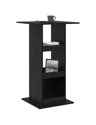 Tavolo da bar Rovere Nero 60 x 60 x 100 cm Legno multistrato