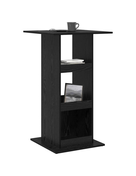 Tavolo da bar Rovere Nero 60 x 60 x 100 cm Legno multistrato