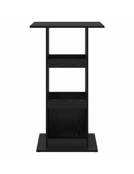 Tavolo da bar Rovere Nero 60 x 60 x 100 cm Legno multistrato