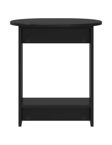 Tavolo laterale Nero 50 x 39,5 x 55 cm Legno ingegnerizzato