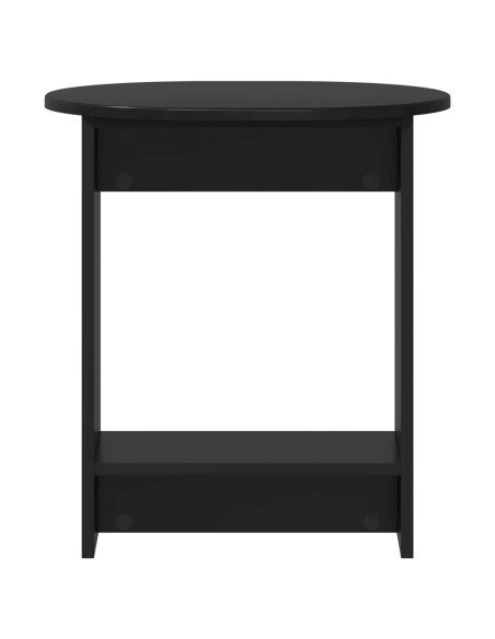 Tavolo laterale Nero 50 x 39,5 x 55 cm Legno ingegnerizzato