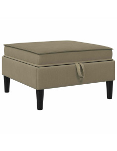 Pouf con Storage Cachi Velluto 2