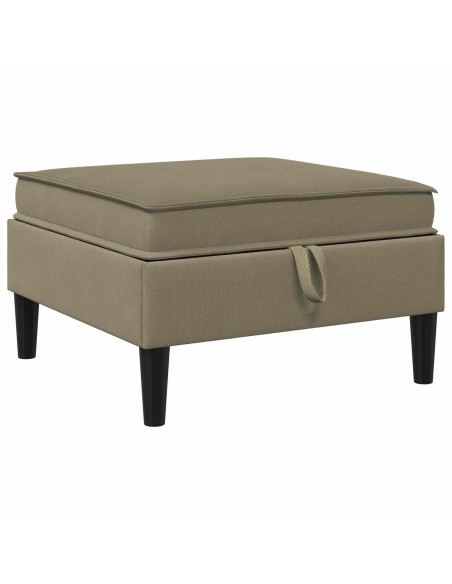 Pouf con Storage Cachi Velluto