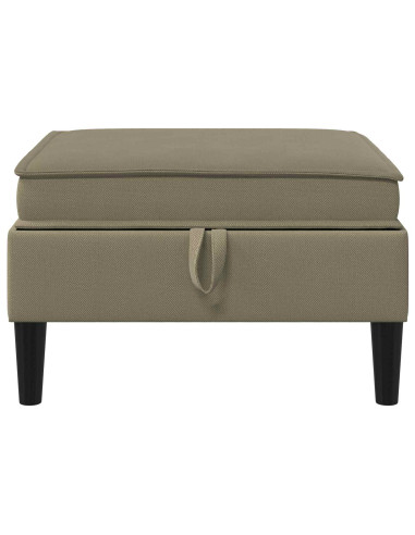 Pouf con Storage Cachi Velluto