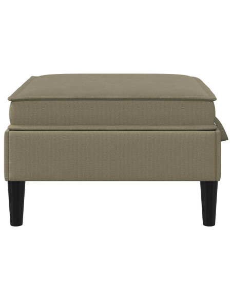 Pouf con Storage Cachi Velluto