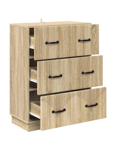 Mobile con Cassetti Rovere Sonoma 66 x 34,5 x 87 cm