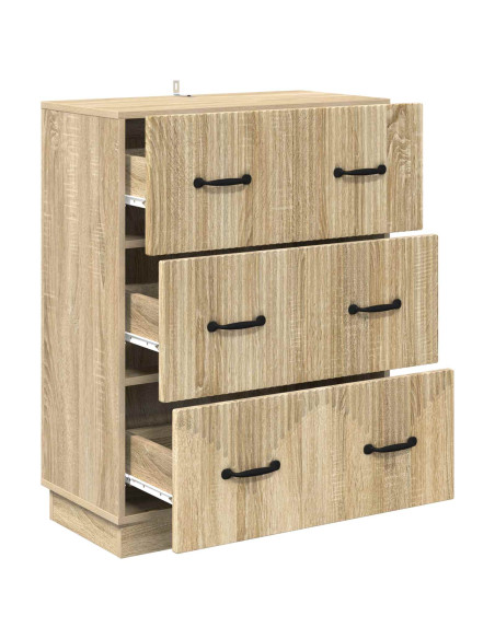 Mobile con Cassetti Rovere Sonoma 66 x 34,5 x 87 cm