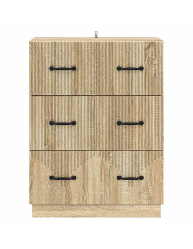 Mobile con Cassetti Rovere Sonoma 66 x 34,5 x 87 cm