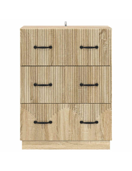Mobile con Cassetti Rovere Sonoma 66 x 34,5 x 87 cm