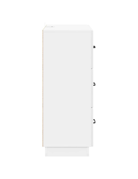 Mobile con Cassetti Bianco Lucido 66 x 34,5 x 87 cm