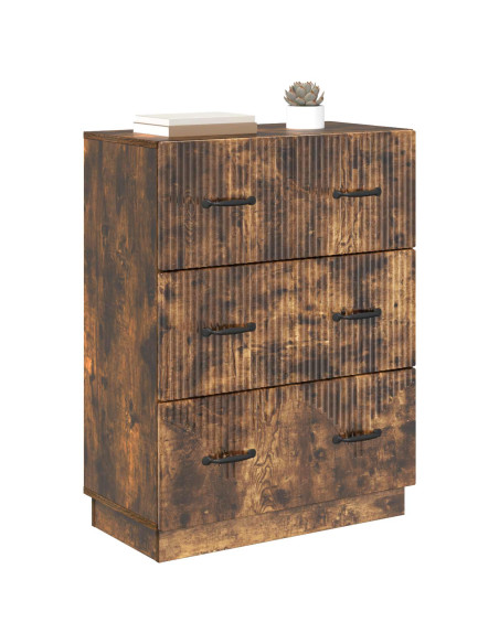 Mobile con Cassetti Rovere Fumo 66 x 34,5 x 87 cm