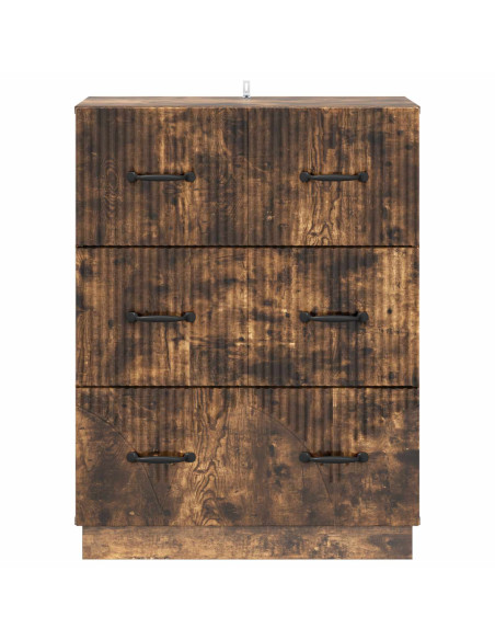 Mobile con Cassetti Rovere Fumo 66 x 34,5 x 87 cm