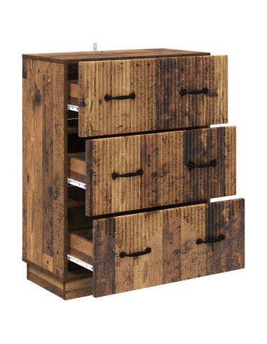 Mobile con Cassetti Legno antico 66 x 34,5 x 87 cm