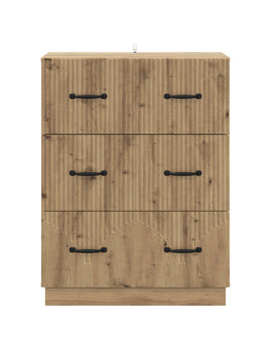 Mobile con Cassetti Rovere Artigianale 66 x 34,5 x 87 cm