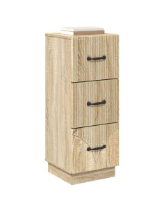 Mobile con Cassetti Rovere Sonoma 33 x 34,5 x 87 cm 2