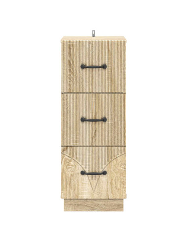 Mobile con Cassetti Rovere Sonoma 33 x 34,5 x 87 cm