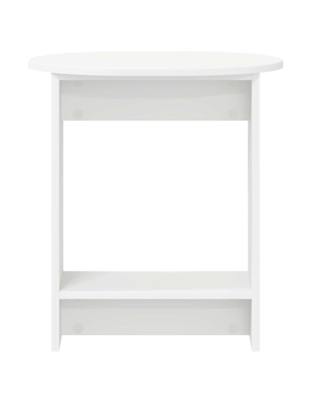 Tavolo laterale Bianco 50 x 39,5 x 55 cm Legno ingegnerizzato