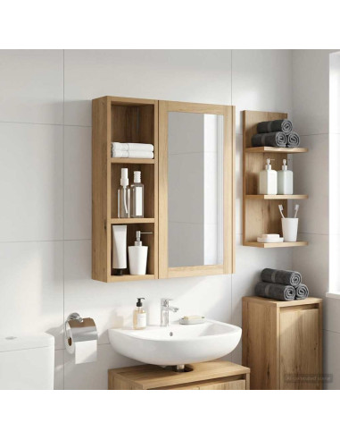 Armadio da bagno a muro Rovere Artigianale 20 x 10 x 60,5 cm