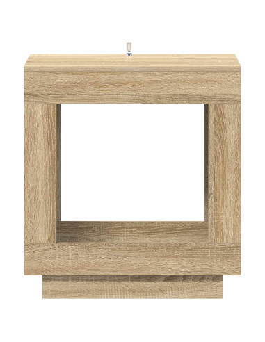 Tavolo laterale Rovere Sonoma 60 x 40 x 65 cm