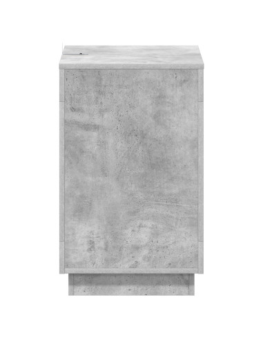 Tavolo laterale Grigio Cemento 60 x 40 x 65 cm