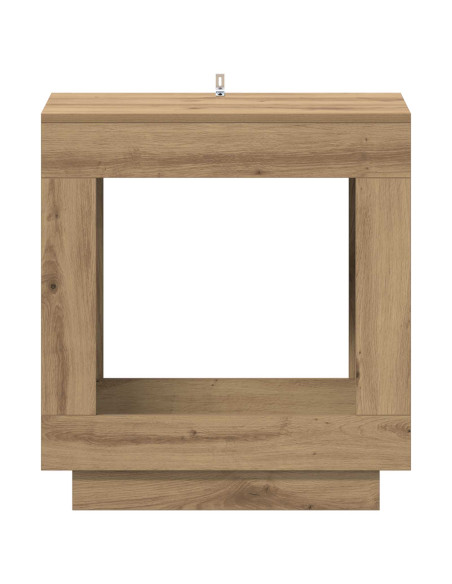 Tavolo laterale Rovere Artigianale 60 x 40 x 65 cm