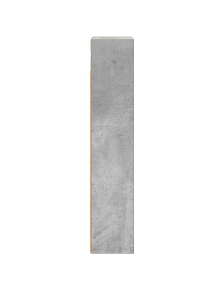 Armadio da bagno a muro Grigio Cemento 20 x 14 x 70 cm
