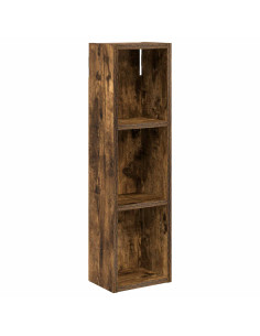 Armadio da bagno a muro Quercia Affumicata 20 x 14 x 70 cm 2