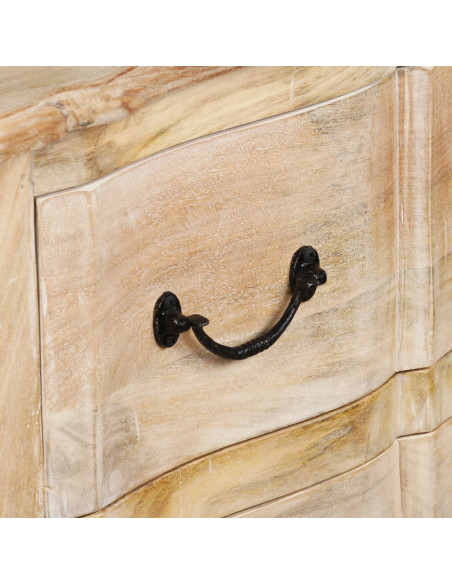 Credenza in Legno Massello di Mango 200x40x90 cm