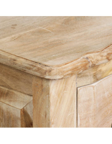 Credenza in Legno Massello di Mango 200x40x90 cm