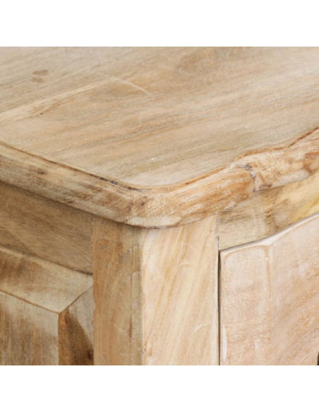 Credenza in Legno Massello di Mango 200x40x90 cm