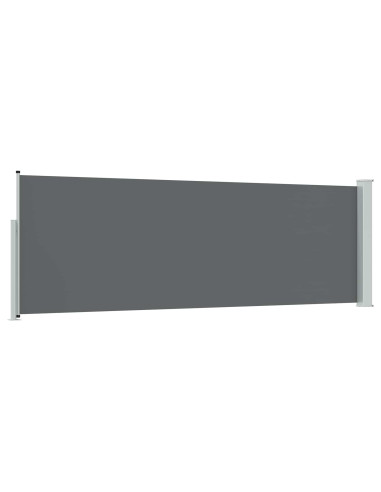 Tenda laterale retrattile Antracite 500 x 100 cm Poliestere