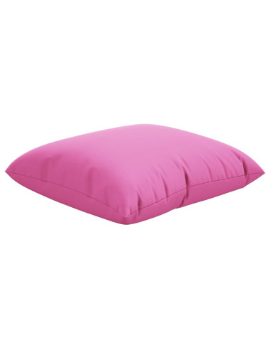 Cuscini Scatter 4 pcs Rosa 60 x 60 cm Tessuto in Poliestere