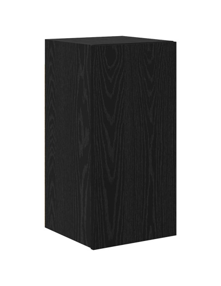Set mobile TV 5 pcs Rovere Nero Legno multistrato