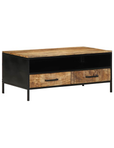 Tavolino da salotto con cassetto Marrone 90 x 50 x 40 cm