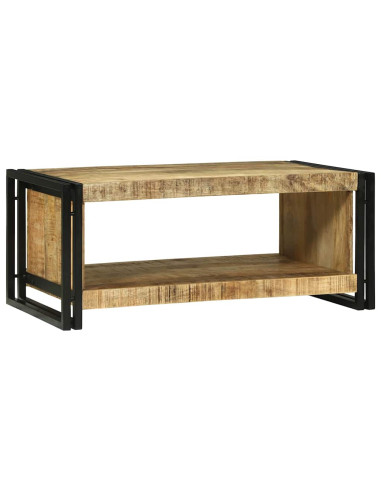 Tavolino da salotto 90 x 50 x 38 cm Legno di mango massello